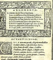 An illustration from Glorie di gverrieri e d'amanti in nvova impresa nella città di Taranto succedute (1596)