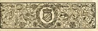 An illustration from Gloriosus Sanctus Romedius : ex comitibus de Thaur Andek, & Altae Guardiae dominis, vallis Annaniae in Tyroli apostolus, magnus thaumaturgus, & anachoreta, quem similem fecit Dominus in gloria sanctorum, & beatificavit illum in gloria (Eccli. 45) : nec non gloriosa domus comitum de Thun, illo Aggaei prophetae condecorata vaticinio, magna erit gloria domus istius (Cap. 2) (1699)