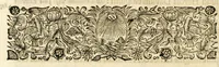 An illustration from Gloriosus Sanctus Romedius : ex comitibus de Thaur Andek, & Altae Guardiae dominis, vallis Annaniae in Tyroli apostolus, magnus thaumaturgus, & anachoreta, quem similem fecit Dominus in gloria sanctorum, & beatificavit illum in gloria (Eccli. 45) : nec non gloriosa domus comitum de Thun, illo Aggaei prophetae condecorata vaticinio, magna erit gloria domus istius (Cap. 2) (1699)