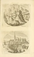 An illustration from Gloriosus Sanctus Romedius : ex comitibus de Thaur Andek, & Altae Guardiae dominis, vallis Annaniae in Tyroli apostolus, magnus thaumaturgus, & anachoreta, quem similem fecit Dominus in gloria sanctorum, & beatificavit illum in gloria (Eccli. 45) : nec non gloriosa domus comitum de Thun, illo Aggaei prophetae condecorata vaticinio, magna erit gloria domus istius (Cap. 2) (1699)