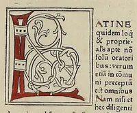 Picture 4 of 41 from [Glossae ex illustrissimis auctoribus collectae], leaf 13