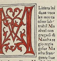 An illustration from [Glossae ex illustrissimis auctoribus collectae]