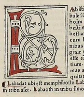 An illustration from [Glossae ex illustrissimis auctoribus collectae]