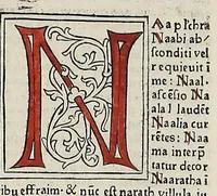 An illustration from [Glossae ex illustrissimis auctoribus collectae]