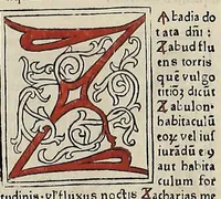 Picture 41 of 41 from [Glossae ex illustrissimis auctoribus collectae], leaf 586