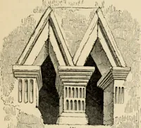 An illustration from A glossary of terms used in Grecian, Roman, Italian, and Gothic architecture (1845)