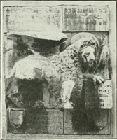 An illustration from Gènes (1907)