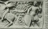 An illustration from Gènes (1907)