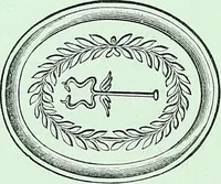 An illustration from The Gnostics and their remains, ancient and mediaeval (1887)