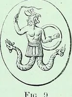 An illustration from The Gnostics and their remains, ancient and mediaeval (1887)