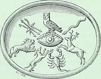 An illustration from The Gnostics and their remains, ancient and mediaeval (1887)