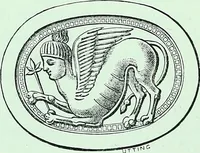 An illustration from The Gnostics and their remains, ancient and mediaeval (1887)
