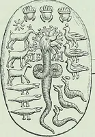An illustration from The Gnostics and their remains, ancient and mediaeval (1887)