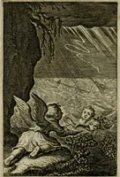 An illustration from Goddelycke wenschen : verlicht met sinne-beelden, ghedichten en vierighe uyt-spraecken der oud-vaeders (1629)