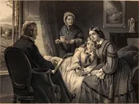 An illustration from Godey's lady's book (1840)