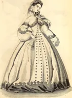 Picture 53 of 655 from Godey's lady's book (1840), leaf 127