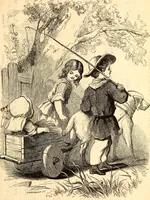 An illustration from Godey's lady's book (1840)