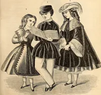 An illustration from Godey's lady's book (1840)