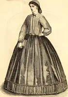Picture 11 of 655 from Godey's lady's book (1840), leaf 27