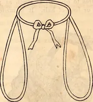 An illustration from Godey's lady's book (1840)