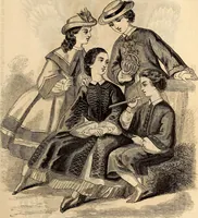 An illustration from Godey's lady's book (1840)