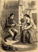 An illustration from Godey's lady's book (1840)