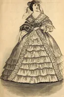 An illustration from Godey's lady's book (1840)