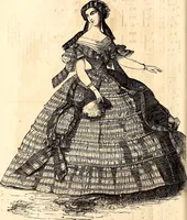 An illustration from Godey's lady's book (1840)