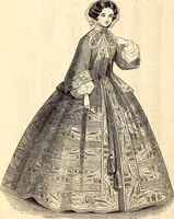 An illustration from Godey's lady's book (1840)