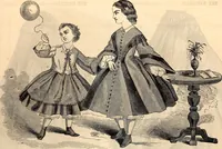 An illustration from Godey's lady's book (1840)