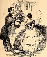 An illustration from Godey's lady's book (1840)