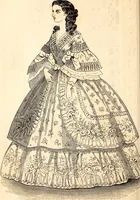 An illustration from Godey's lady's book (1840)