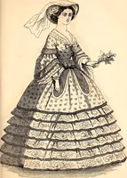 An illustration from Godey's lady's book (1840)