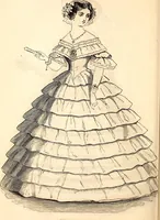 An illustration from Godey's lady's book (1840)