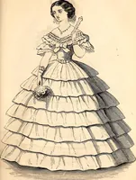 An illustration from Godey's lady's book (1840)