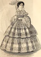 An illustration from Godey's lady's book (1840)