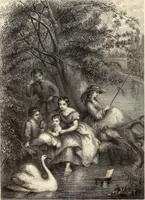 An illustration from Godey's lady's book (1840)