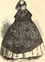 An illustration from Godey's lady's book (1840)