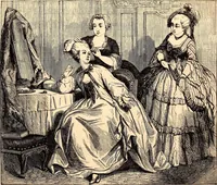 An illustration from Godey's lady's book (1840)