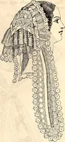 An illustration from Godey's lady's book (1840)