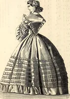 An illustration from Godey's lady's book (1840)