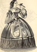 An illustration from Godey's lady's book (1840)