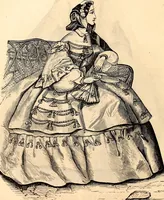 An illustration from Godey's lady's book (1840)
