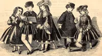An illustration from Godey's lady's book (1840)
