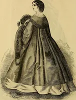An illustration from Godey's lady's book 1861 Jan -June; Jul - Dec (1861)