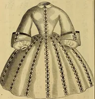 Picture 6 of 543 from Godey's lady's book 1861 Jan -June; Jul - Dec (1861), leaf 18
