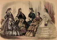 Picture 105 of 543 from Godey's lady's book 1861 Jan -June; Jul - Dec (1861), leaf 213