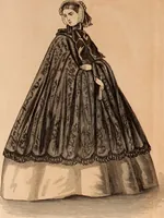 Picture 106 of 543 from Godey's lady's book 1861 Jan -June; Jul - Dec (1861), leaf 215