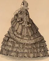 Picture 107 of 543 from Godey's lady's book 1861 Jan -June; Jul - Dec (1861), leaf 215
