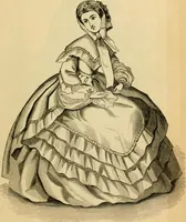 Picture 109 of 543 from Godey's lady's book 1861 Jan -June; Jul - Dec (1861), leaf 217
